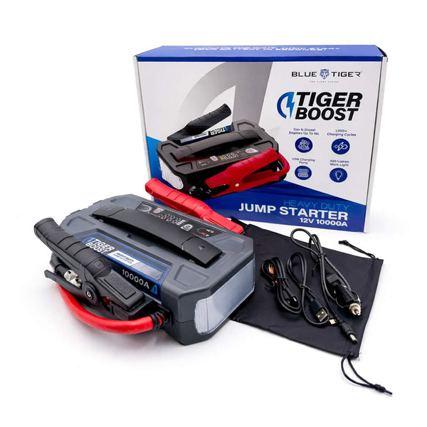 booster jump box Amazon.com: 2800A/1400A Heavy Duty 12V/24V Car Jump Starter & Battery  Booster – Jumper Pack, Lead-Acid Emergency Power for Cars, Trucks, SUVs,  Boats, RVs main image 1